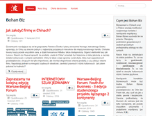 Tablet Screenshot of bohan.biz